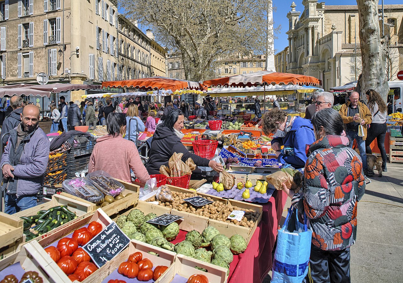 Aix-en-Provence,_Marché_provençal
