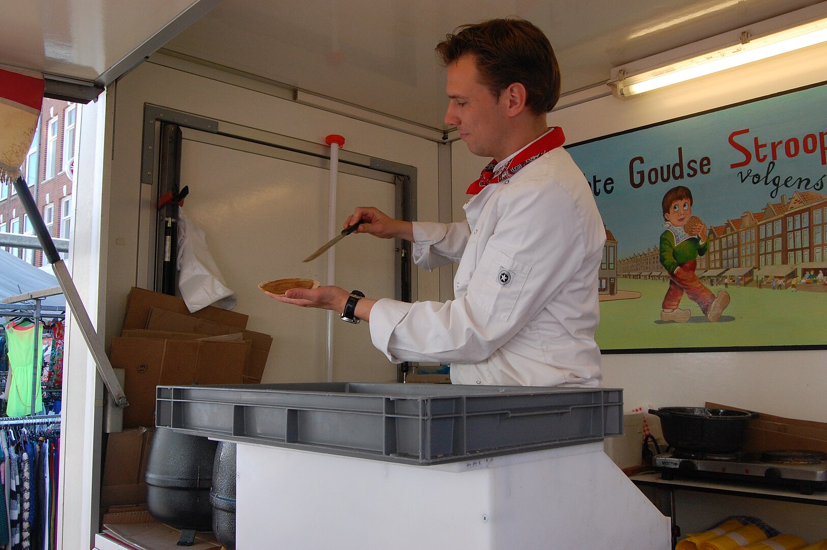 Stroopwafel_making